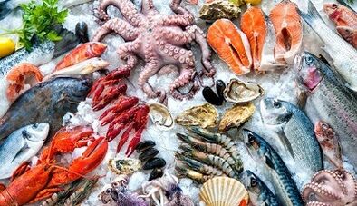 Морепродукты, чтобы увеличить силу мужчин